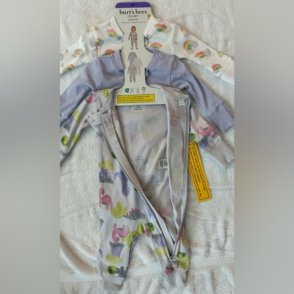 Baby Set - Dinosaur and Rainbow Prints - Picture 12 of 14